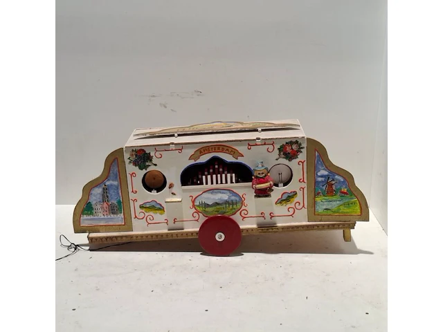 Amsterdamse orgel wagen met pioneer stereo systeem - handgemaakt - afbeelding 2 van  8