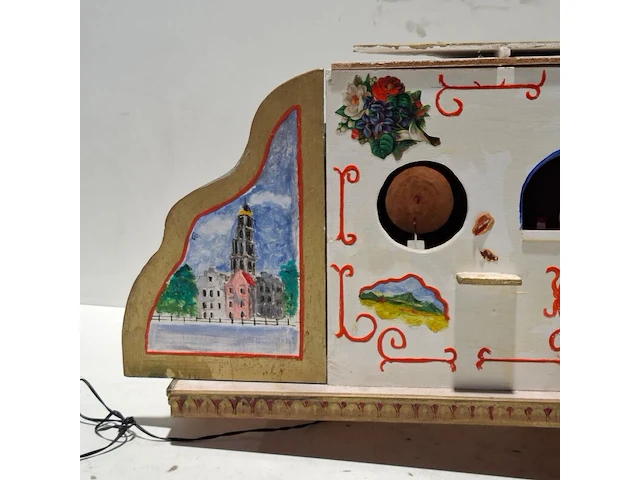 Amsterdamse orgel wagen met pioneer stereo systeem - handgemaakt - afbeelding 8 van  8
