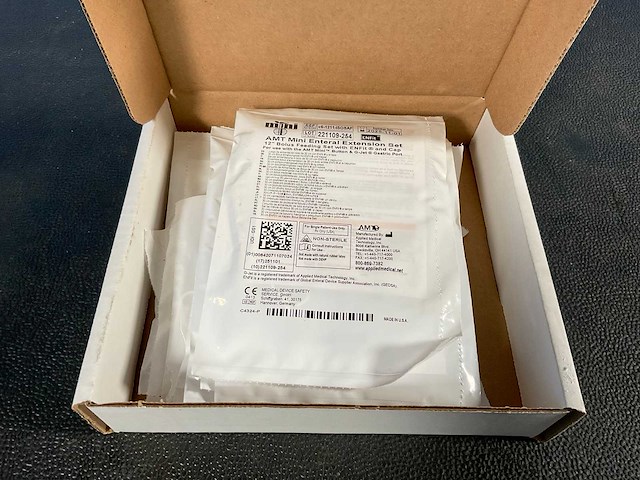 Amt - gastric extension set bolus,straight angle(ds/10) - afbeelding 3 van  4