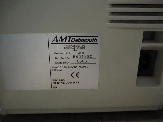 Amt datasouth - afbeelding 9 van  10