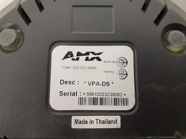 Amx viewpoint vpn-cp touchscreen vpa-ds - afbeelding 9 van  10