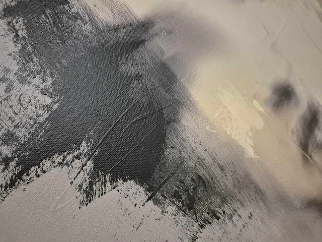 Ana nunez - acryl/mixed media op doek - 60 x 60 - afbeelding 3 van  4