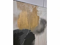 Ana nunez - acryl/mixed media op doek - 60 x 60 - afbeelding 3 van  4