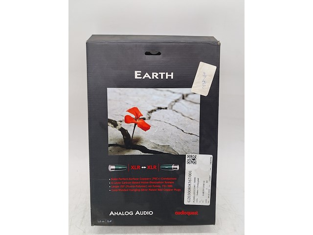 Analoge interlink kabel, audio quest, earth 1.0 - afbeelding 1 van  5