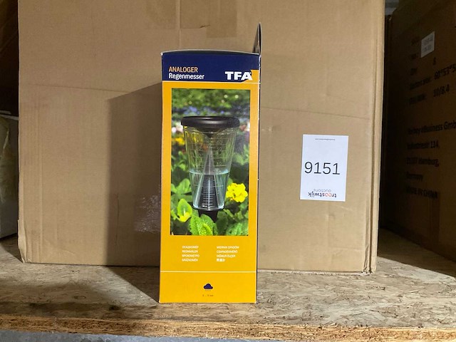 Analoge regenmeter (32x) - afbeelding 1 van  2