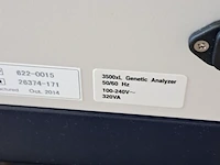 Analysesysteem, applied biosystems hitachi, 3500xl genetic analyzer, 2014 - afbeelding 7 van  9