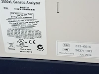 Analysesysteem, applied biosystems hitachi, 3500xl genetic analyzer, 2014 - afbeelding 9 van  9