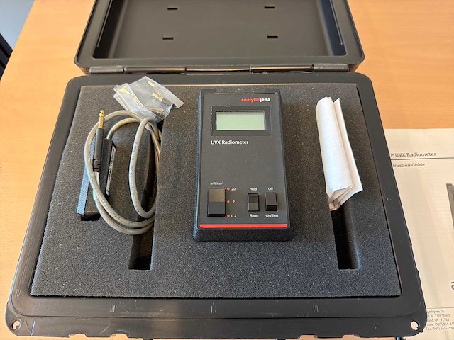 Analytik jena uvx radiometer uv-stralingsmeter - afbeelding 2 van  4