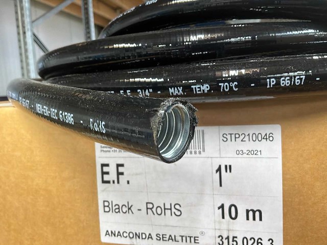 Anamet europe anaconda sealtite e.f. rol flexibele beschermslang 10 meter (4x) - afbeelding 4 van  5