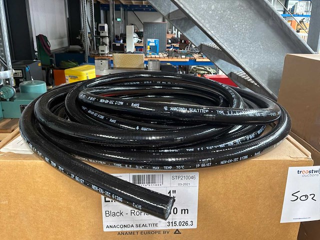 Anamet europe anaconda sealtite e.f. rol flexibele beschermslang 10 meter (4x) - afbeelding 1 van  3