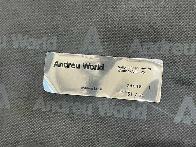 Andreu world eetkamerstoel (4x) - afbeelding 4 van  7