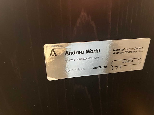 Andreu world nub/ hay - design set ø80 - afbeelding 1 van  8