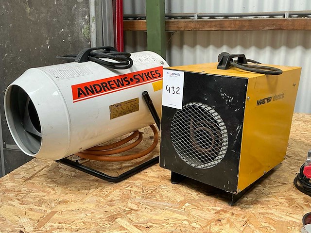 Andrews sykes g60e propaanheater - afbeelding 1 van  4