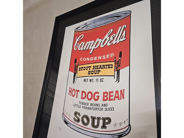 Andy warhol - lithograaf - ''campbell's soup'' - afbeelding 2 van  7