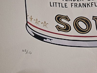 Andy warhol - lithograaf - ''campbell's soup'' - afbeelding 5 van  7