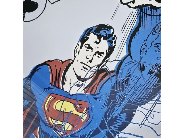 Andy warhol - lithograaf - ''superman'' - afbeelding 3 van  7