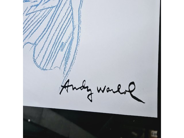 Andy warhol - lithograaf - ''superman'' - afbeelding 4 van  7