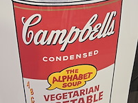 Andy warhol lithograaf ''campbell's vegetarian'' - limited edition 23/125 - afbeelding 2 van  7