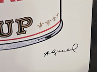 Andy warhol lithograaf ''campbell's vegetarian'' - limited edition 23/125 - afbeelding 4 van  7