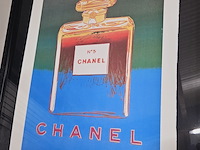 Andy warhol lithograaf ''chanel n05'' - limited edition - afbeelding 2 van  7