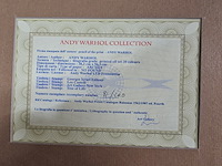 Andy warhol lithograaf ''chanel n05'' - limited edition - afbeelding 7 van  7