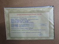 Andy warhol lithograaf ''cow'' - limited edition - afbeelding 6 van  6