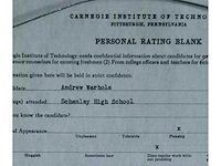 Andy warhol ‘schoolrapport’ - afbeelding 4 van  5