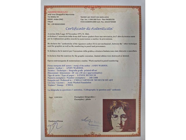 Andy warhol - afbeelding 4 van  4