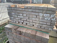 Angelim pedra balken fijnbezaagd 1600-1900x105x55mm (107x) - afbeelding 3 van  3