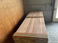 Angelim pedra balken geschaafd 2500x100x50mm (81x) - afbeelding 1 van  3