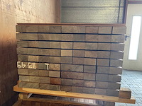 Angelim pedra balken geschaafd 2500x100x50mm (81x) - afbeelding 3 van  3