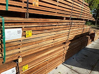 Angelim pedra beschoeiingplanken 3000-5500x200x20mm (100x) - afbeelding 1 van  3
