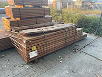 Angelim pedra beschoeiingsplanken 2000-3000x200x20mm (98x) - afbeelding 2 van  3