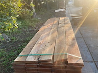 Angelim pedra beschoeiingsplanken 3000-5500x200x20mm (100x) - afbeelding 1 van  3