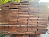 Angelim pedra beschoeiingsplanken 3000-5500x200x20mm (100x) - afbeelding 3 van  3
