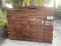 Angelim pedra beschoeiingsplanken 3500-4000x150x20mm (120x) - afbeelding 3 van  3
