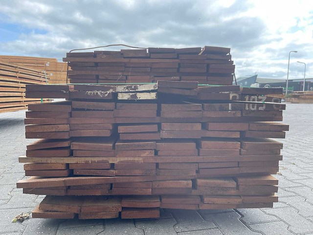 Angelim pedra beschoeiingsplanken 3500x150x20mm (36x) - afbeelding 3 van  3