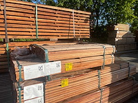 Angelim pedra latten geschaafd 1250-1550x40x21mm (293x) - afbeelding 2 van  3