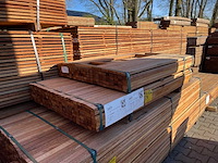 Angelim pedra latten geschaafd 1250-1550x40x21mm (293x) - afbeelding 2 van  3