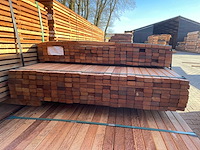 Angelim pedra latten geschaafd 1250-1550x40x21mm (293x) - afbeelding 3 van  3