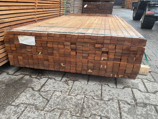 Angelim pedra latten geschaafd 1850x40x21mm (276x) - afbeelding 3 van  3