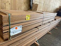 Angelim pedra latten geschaafd 2450-2750x45x20mm (285x) - afbeelding 2 van  3