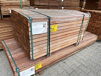 Angelim pedra onderliggers fijnbezaagd 1300x68x45mm (143x) - afbeelding 4 van  4