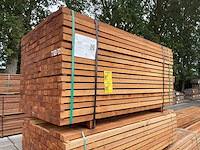 Angelim pedra onderliggers fijnbezaagd 1900x60x40mm (136x) - afbeelding 4 van  4
