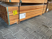 Angelim pedra onderliggers geschaafd 1900x68x45mm (126x) - afbeelding 4 van  4