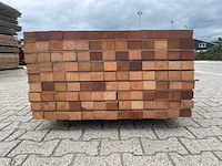 Angelim pedra onderliggers geschaafd 2000x68x45mm (111x) - afbeelding 3 van  3