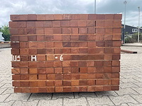 Angelim pedra onderliggers geschaafd 2000x68x45mm (156x) - afbeelding 2 van  3