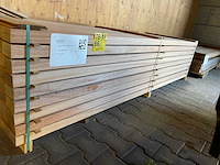 Angelim pedra onderliggers geschaafd 2500x100x50mm (81x) - afbeelding 1 van  3