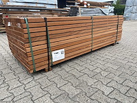 Angelim pedra onderliggers geschaafd 2500x68x45mm (156x) - afbeelding 2 van  4