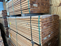 Angelim pedra onderliggers geschaafd 2500x68x45mm (156x) - afbeelding 4 van  4